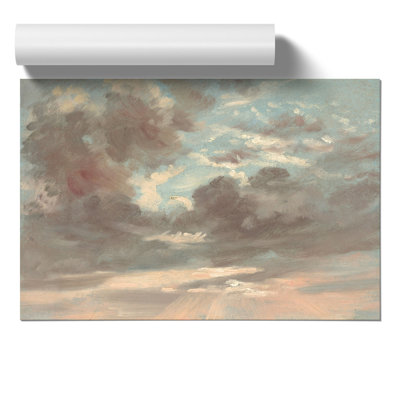 Stormy Sunset by John Constable - No Frame Painting