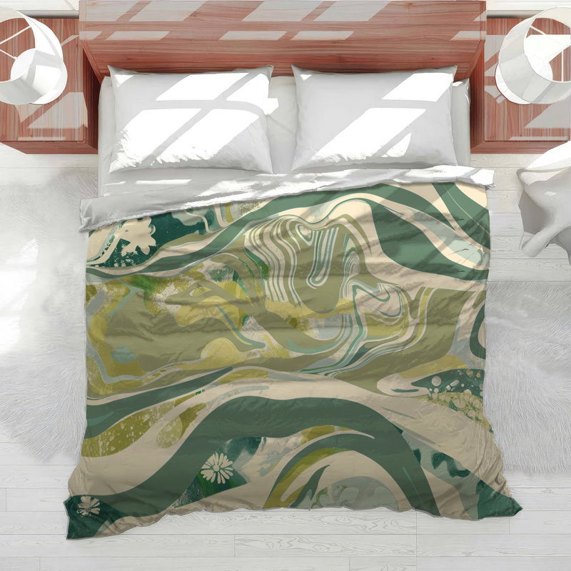 Animal Stripes Cotton Blend Reversible Throw Pillow, Twin XL Comforter