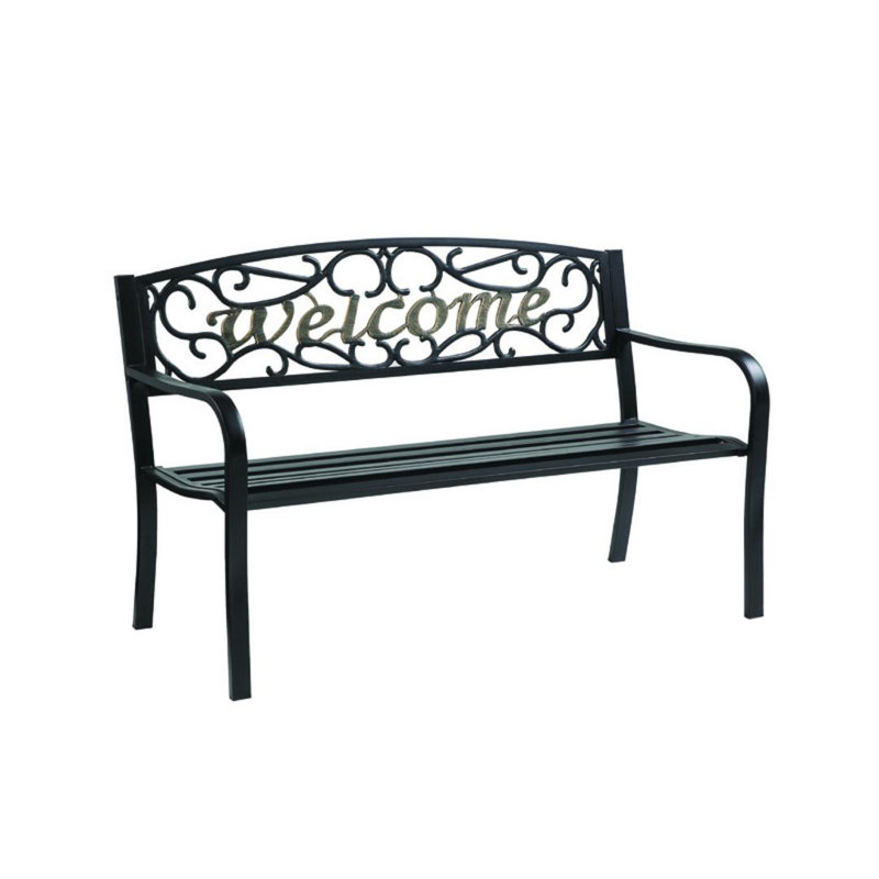 Banc de parc Welcome Iron