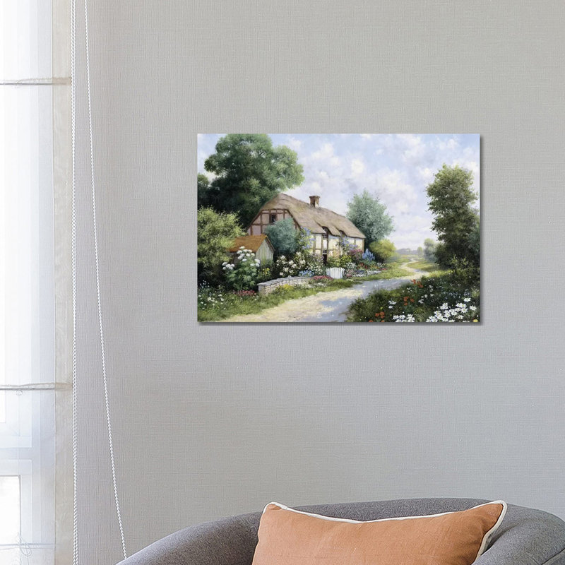 The Country House by Peter Motz - Wrapped Canvas Gallery-Wrapped Canvas Giclée, 66.04 cm H x 45.72 cm W x 1.91 cm D