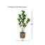 Faux Tree in Wicker/Rattan Basket-732326419