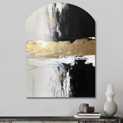 Elijah - Abstract Painting Arch Shape Assymterical Wall Art