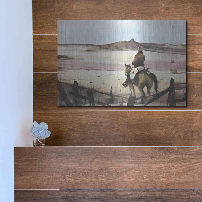 " Into The Dunes " by Oscar Alvarez Pardo, 12" H x 16" W