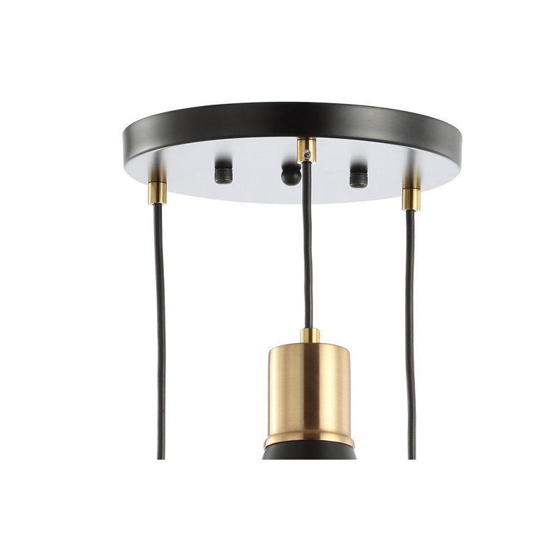 Luminaire suspendu conique à 3 lumières Zurcher