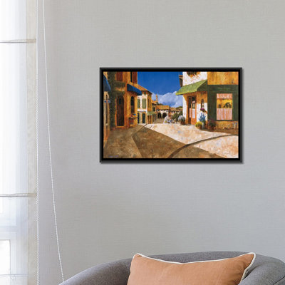 «On My Way to the Market» par Gilles Archambault - Impression sur toile tendue