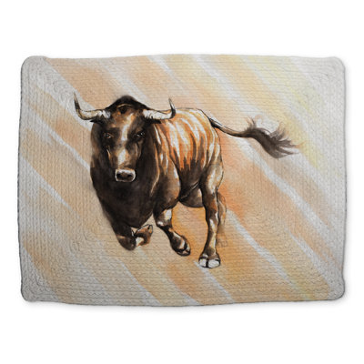 Napperon Bull Décoration de chambre animal