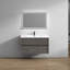 Ensemble de meuble-lavabo simple mural 42 po Seavy-1365929716
