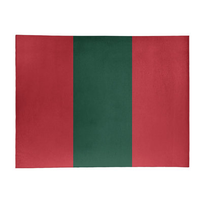 Tapis rouge à rayures de hockey national