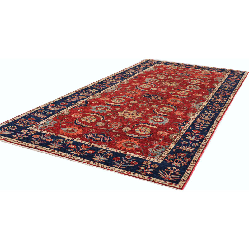 Tapis multicolore de haute qualité noué à la main