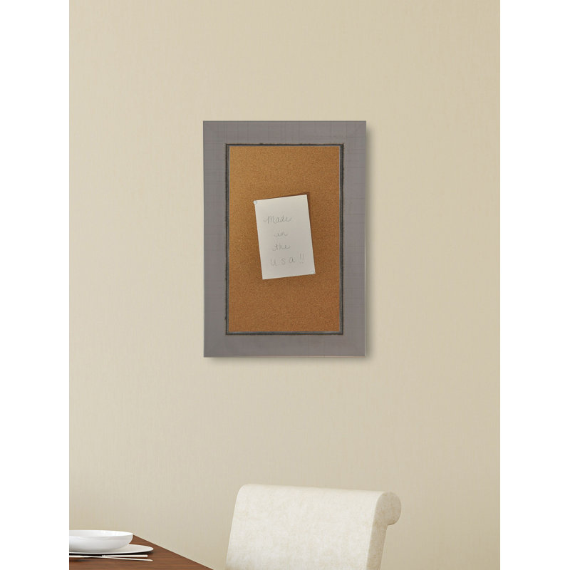 Linlin Wall Cork Bulletin Board, 6' 5" H x 1' 5" W