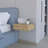 -Colored Floating Nightstand With Drawer For A Bedroom Spacious-2037313640