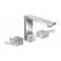 AXOR Edge Widespread Faucet 130, 1.2 GPM