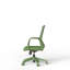 Chaise de bureau ergonomique en maille, supportant jusqu'à 159 kg (350 lb), avec accoudoirs intégrés, verte.-122307684-122307707-122307708