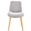 Hamish 47cm H Linen Blend Upholstered Parsons Chair-839083144