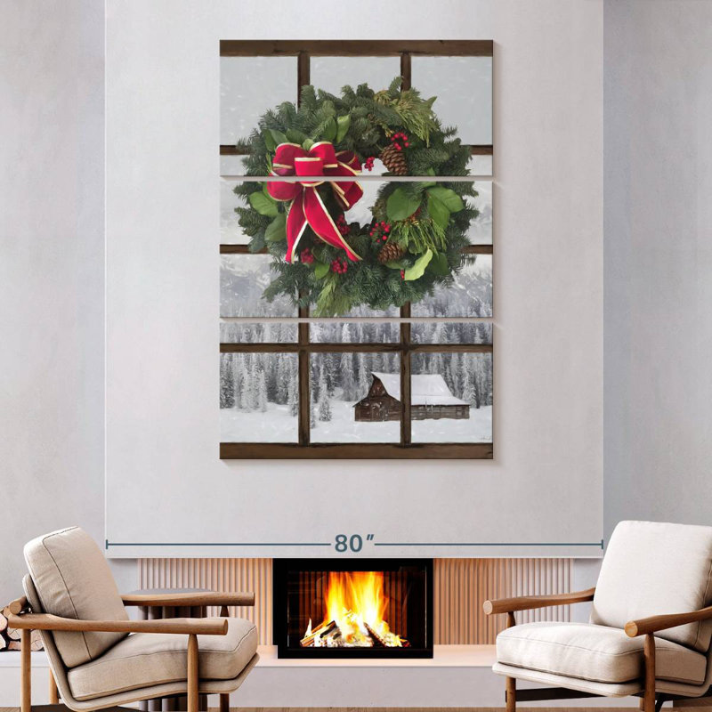 Lelend Teton Christmas Window