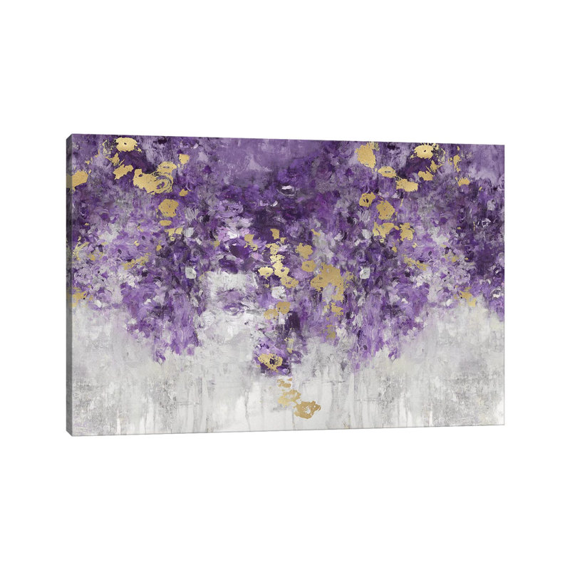 Charmed Purple by Nikki Robbins - Painting on Canvas, Wrapped Canvas, 66.04 cm H x 45.72 cm W x 1.91 cm D
