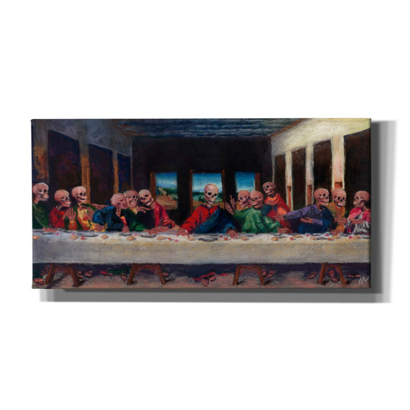 Alonzo Saunders Graffiti Sign Iv Canvas Art, H 20 po x l 40 po x P 1,5 po
