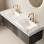 Ensemble de meuble-lavabo flottant à double cuve Adwin-953263549-953263546