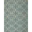 Geometric Area Rug in Green