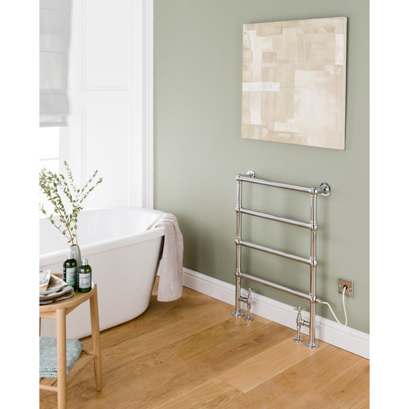 Sallie Traditional Towel Rail Heated Towel Rails, Dual Fuel