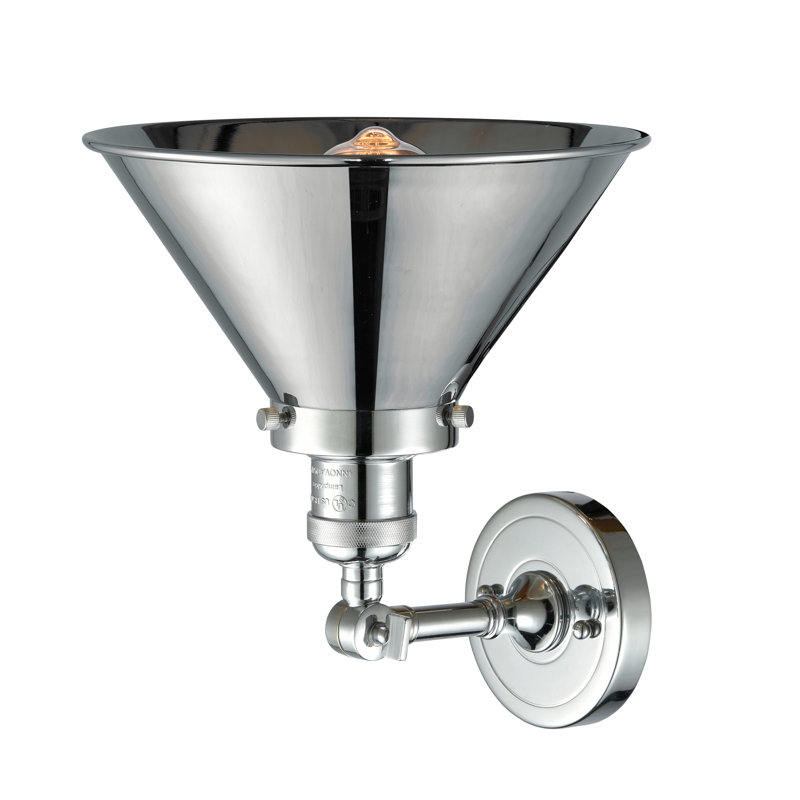 Paylor Semi Flush Mount, No Bulb Included, Polished Chrome