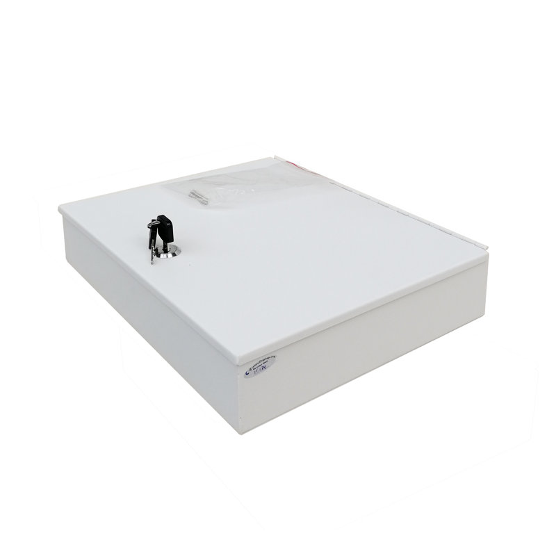 FixtureDisplays® Key Box 90-Key Box Steel Key Box Safe Hook Key Box Lock Storage Case Cabinet Wall Mount 15124-NEW