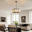 6-Light Dimmable Crystal Drum Chandelier-2095283915