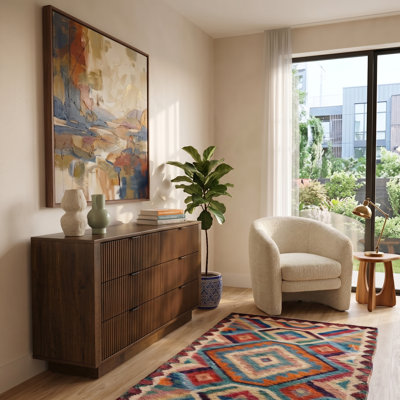 Commode 6 tiroirs Marlon