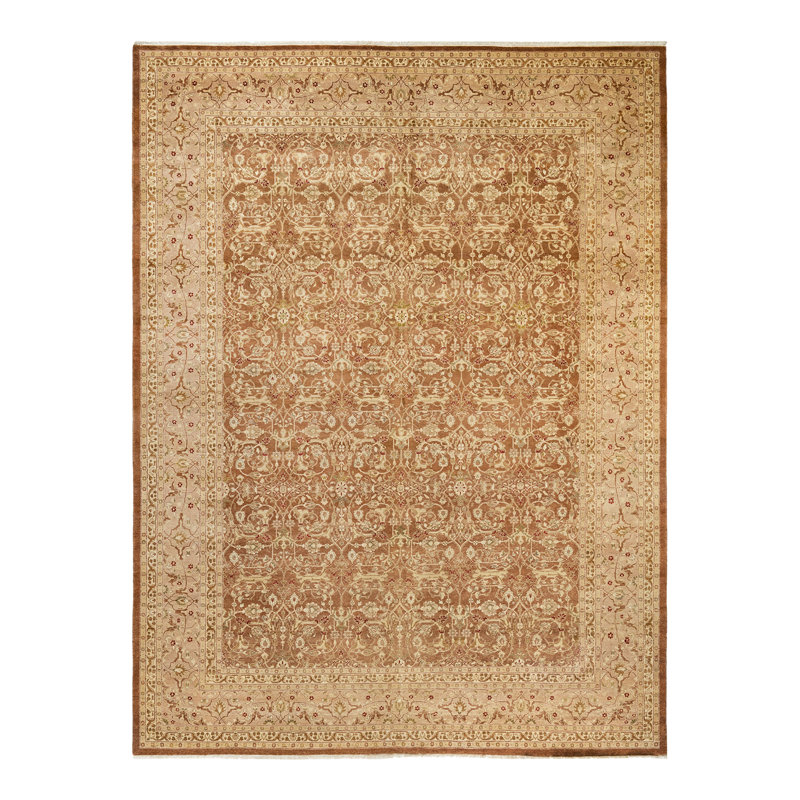 Classic One-of-a-Kind 9' 2" X 12' 2" Hand Knotted Area Rug