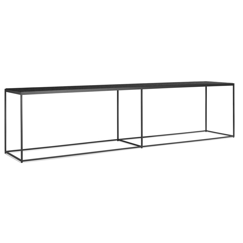 Construct Upholstered Dining Bench, Heathered Graphite Heathered