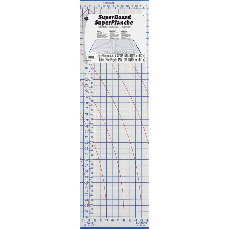 Dritz Foldable Superboard, Laminated Cutting Surface