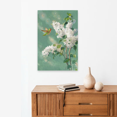 Animaux et oiseaux, colibri, printemps, art