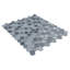 Hudson 1" x 1" Porcelain Honeycomb Mosaic Wall & Floor Tile-344681919