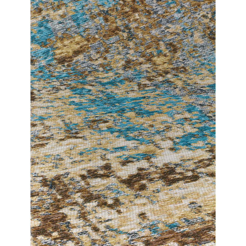 Aneesah Abstract Flat Weave Area Rug, Rectangle 200 x 285 cm