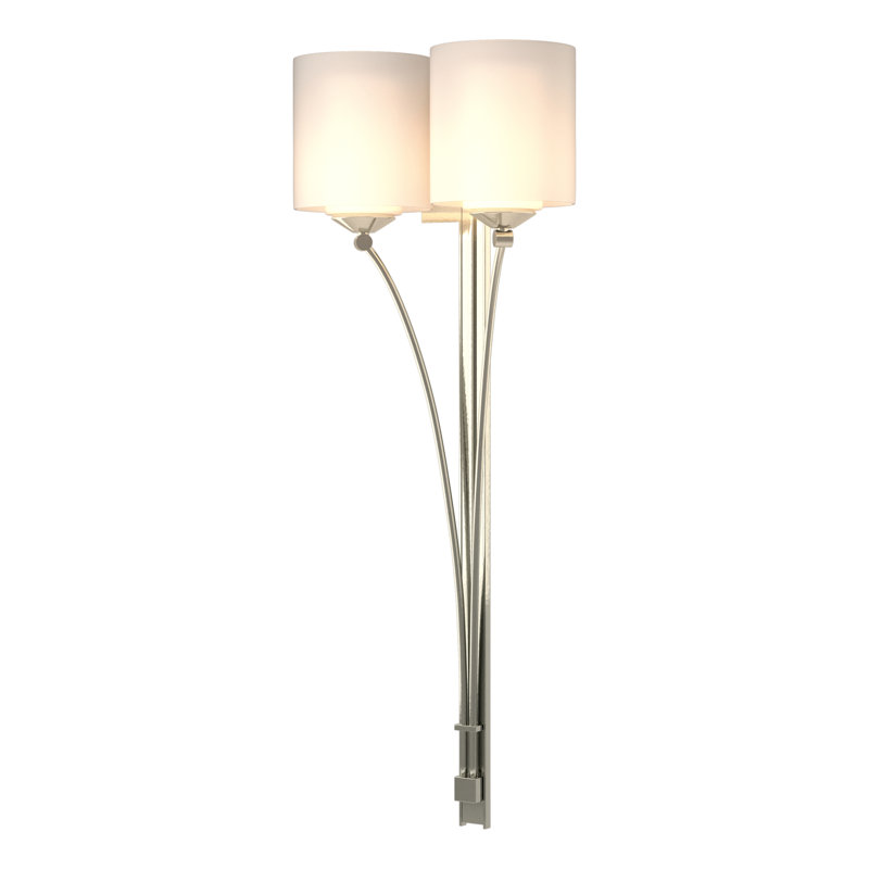 Formae 2 - Light Dimmable Wallchiere, Opal, Sterling