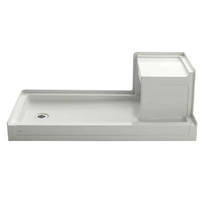 Tresham 60" W x 32" D Single Shower Base