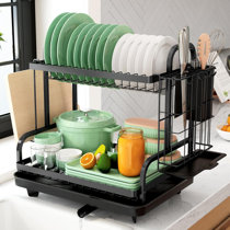 https://assets.wfcdn.com/im/52953078/resize-h210-w210%5Ecompr-r85/2605/260572632/Dish+Drying+Rack%2C+Multifunctional+Dish+Rack%2C+Rustproof+Kitchen+Dish+Drying+Rack+With+Drainboard%2C+Space-Saving+2-Tier+Dish+Drying+Rack+For+Kitchen+Counter.jpg