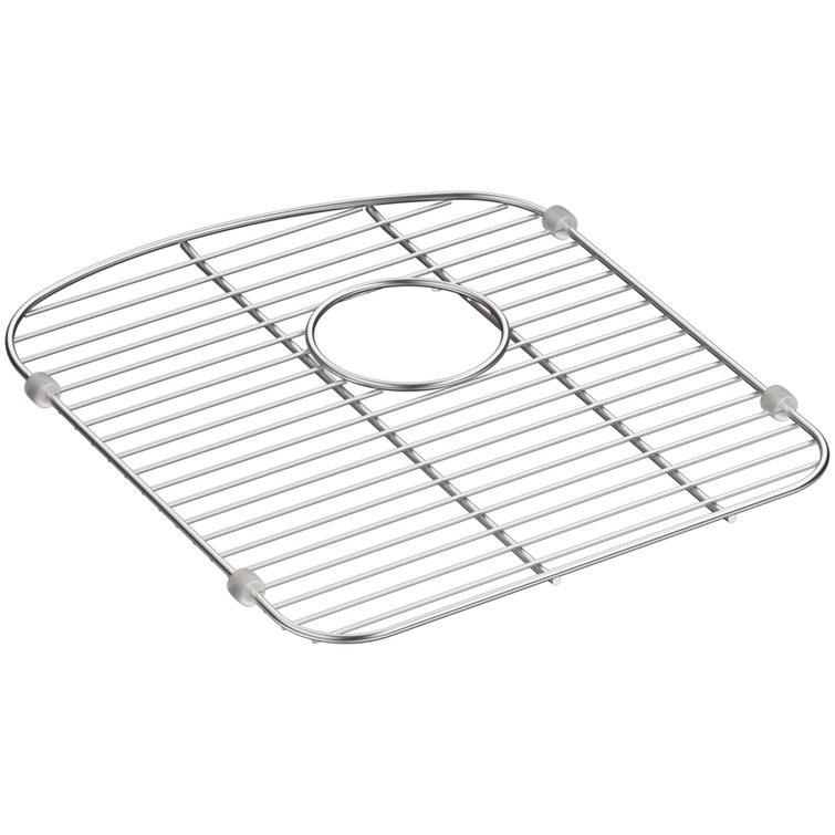 Langlade Smart Divide Stainless Steel Sink Rack for Left-Hand Bowl