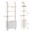 Tesse Unfinished Ladder Storage Bookcase-866788789