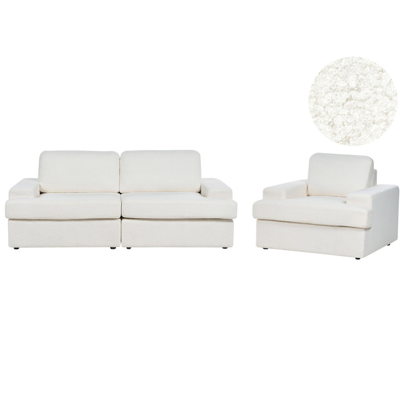Quantravious 2 - Piece Living Room Set, White
