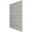 Panneau mural décoratif 3D Blaze 19 5/8 po x H 19 5/8 po EnduraWall, métallique (couvre 2,67 pieds carrés)-123529241