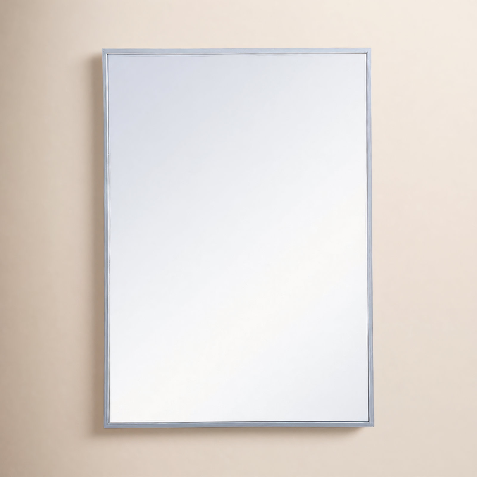 Clapp Surface Medicine Cabinet, Silver, 28" H x 20" W x 5" D