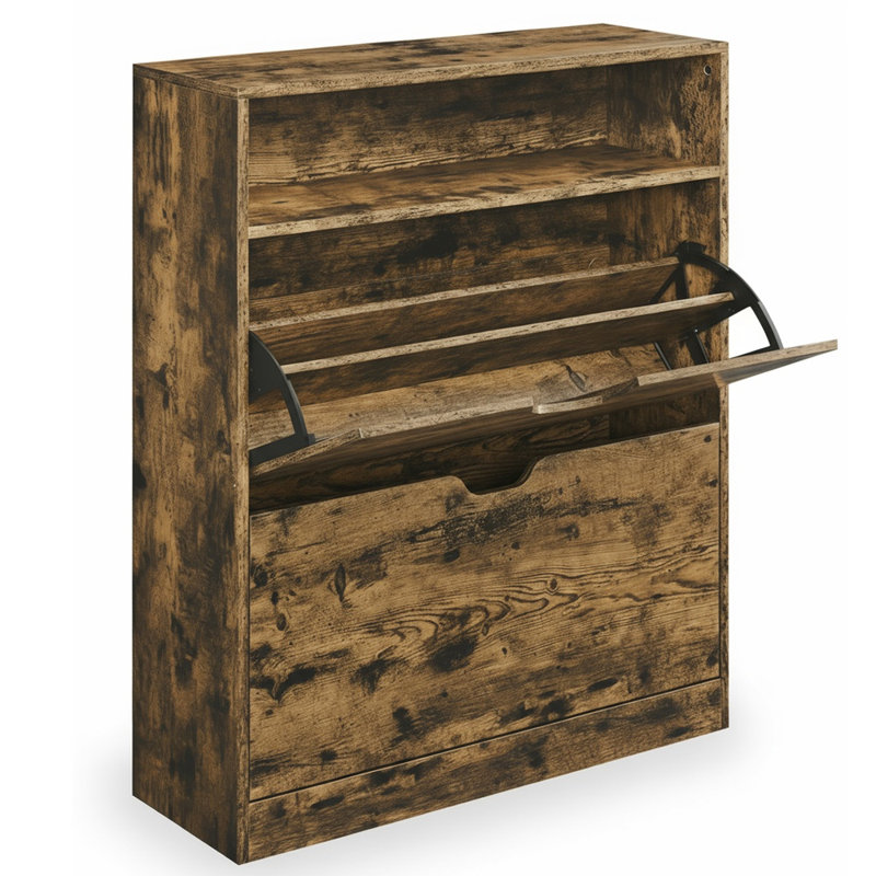 16 Pair Shoe Storage Cabinet