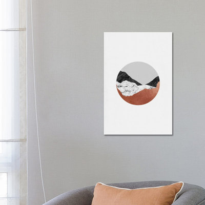Copper Geometric III by Orara Studio - Wrapped Canvas Gallery-Wrapped Canvas Giclée