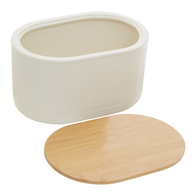 Geome Stoneware Jar