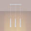 Bibianna 3 - Light Stainless Steel Pendant-2029369379