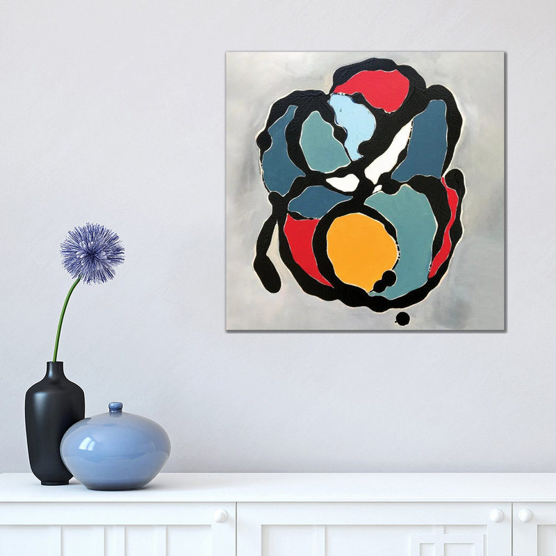 Retro Swing II by Alicia Dunn - Wrapped Canvas Painting, 45.72 cm H x 45.72 cm W