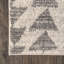 Taos Moroccan Triangle Geometric Cream/Grey Rug-1366875446