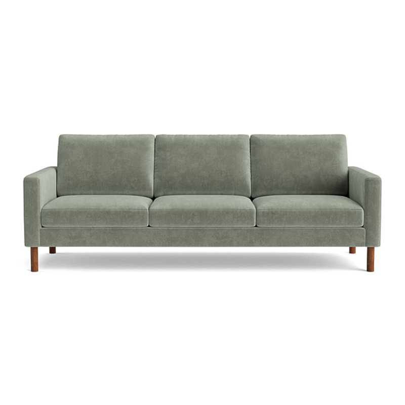 Laguna Sofa (95"), Velvet - Sage