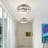 3-Light Crystal Semi Flush Mount-1574449657
